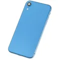Back Housing W/ Small Components Pre-Installed For iPhone XR (Used OEM Pull: Grade C) (Blue)