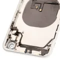 Back Housing W/ Small Components Pre-Installed For iPhone XR (Used OEM Pull: Grade C) (White)