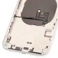 Back Housing W/ Small Components Pre-Installed For iPhone XR (Used OEM Pull: Grade C) (White)