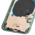 Back Housing W/ Small Components Pre-Installed For iPhone 11 (Used OEM Pull: Grade A) (Green)