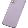 Back Housing W/ Small Components Pre-Installed For iPhone 11 (Used OEM Pull: Grade A) (Purple)