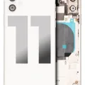 Back Housing W/ Small Components Pre-Installed For iPhone 11 (Used OEM Pull: Grade A) (White)