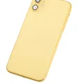 Back Housing W/ Small Components Pre-Installed For iPhone 11 (Used OEM Pull: Grade B) (Yellow)