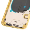 Back Housing W/ Small Components Pre-Installed For iPhone 11 (Used OEM Pull: Grade B) (Yellow)