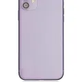 Back Housing W/ Small Components Pre-Installed For iPhone 11 (Used OEM Pull: Grade B) (Purple)