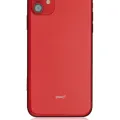 Back Housing W/ Small Components Pre-Installed For iPhone 11 (Used OEM Pull: Grade B) (Red)