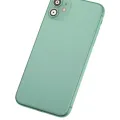 Back Housing W/ Small Components Pre-Installed For iPhone 11 (Used OEM Pull: Grade C) (Green)