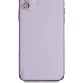 Заднє скло для iPhone 11 з попередньо встановленими компонентами (Used OEM Pull: Grade C) (фіолетовий)