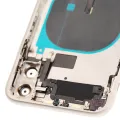Заднє скло для iPhone 11 з попередньо встановленими компонентами (Used OEM Pull: Grade C) (білий)
