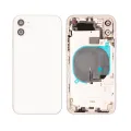 Заднє скло для iPhone 11 з попередньо встановленими компонентами (Used OEM Pull: Grade C) (білий)
