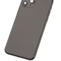 Back Housing W/ Small Components Pre-Installed For iPhone 11 Pro (Used OEM Pull: Grade A) (Space Gray)
