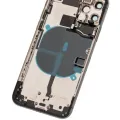 Back Housing W/ Small Components Pre-Installed For iPhone 11 Pro (Used OEM Pull: Grade A) (Space Gray)