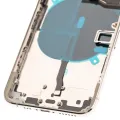 Back Housing W/ Small Components Pre-Installed For iPhone 11 Pro (Used OEM Pull: Grade A) (Silver)