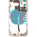 Back Housing W/ Small Components Pre-Installed For iPhone 11 Pro (Used OEM Pull: Grade A) (Silver)