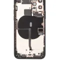 Back Housing W/ Small Components Pre-Installed For iPhone 11 Pro (Used OEM Pull: Grade A) (Matte Midnight Green)