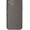 Back Housing W/ Small Components Pre-Installed For iPhone 11 Pro (Used OEM Pull: Grade B) (Matte Space Gray)