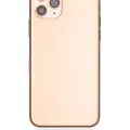 Back Housing W/ Small Components Pre-Installed For iPhone 11 Pro (Used OEM Pull: Grade B) (Gold)
