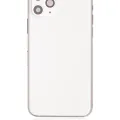 Back Housing W/ Small Components Pre-Installed For iPhone 11 Pro (Used OEM Pull: Grade C) (Matte Silver)