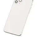 Back Housing W/ Small Components Pre-Installed For iPhone 11 Pro (Used OEM Pull: Grade C) (Matte Silver)