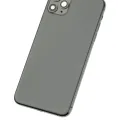 Back Housing W/ Small Components Pre-Installed For iPhone 11 Pro Max (Used OEM Pull: Grade A) (Midnight Green)
