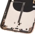 Back Housing W/ Small Components Pre-Installed For iPhone 11 Pro Max (Used OEM Pull: Grade B) (Gold)