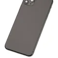 Back Housing W/ Small Components Pre-Installed For iPhone 11 Pro Max (Used OEM Pull: Grade C) (Space Gray)