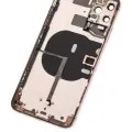 Back Housing W/ Small Components Pre-Installed For iPhone 11 Pro Max (Used OEM Pull: Grade C) (Gold)