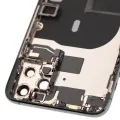 Back Housing W/ Small Components Pre-Installed For iPhone 11 Pro Max (Used OEM Pull: Grade C) (Midnight Green)