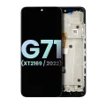 OLED Assembly With Frame For Motorola Moto G71 5G (XT2169 / 2022) (Genuine OEM) (All Colors)