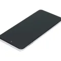 LCD Assembly With Frame For Motorola One 5G Ace (XT2113-2 / 2021) (Genuine OEM) (Frosted Silver)
