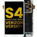 OLED Assembly With Frame For Samsung Galaxy S4 (I545 / L720 / R970) (Verizon & Sprint) (Refurbished) (White)