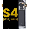 OLED Assembly With Frame For Samsung Galaxy S4 (I337 / M919) (AT&T & T-Mobile / Straight Talk) (Refurbished) (Black)