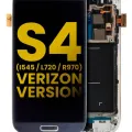 OLED Assembly With Frame For Samsung Galaxy S4 (i545 / L720 / R970) (Verizon & Sprint) (Refurbished) (Black)