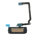 Home Button With Flex Cable For Samsung Galaxy S5 (Gold)