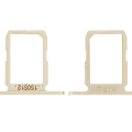 Sim Card Tray For Samsung Galaxy S6 (Gold)