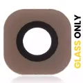 Back Camera Lens (Glass Only) With Adhesive For Samsung Galaxy S6 / S6 Edge (Gold) (10 Pack)