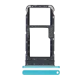 Dual Sim Card Tray For Motorola Moto E7 (XT2095 / 2020) (Aqua Blue)