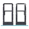 Dual Sim Card Tray For Motorola Moto E7 (XT2095 / 2020) (Aqua Blue)