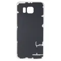 Back Cover Glass For Samsung Galaxy S6 (No Logo) (Aftermarket Plus) (White)