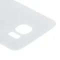 Back Cover Glass For Samsung Galaxy S6 (No Logo) (Aftermarket Plus) (White)