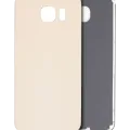 Back Cover Glass For Samsung Galaxy S6 (No Logo) (Aftermarket Plus) (Gold)
