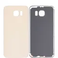 Back Cover Glass For Samsung Galaxy S6 (No Logo) (Aftermarket Plus) (Gold)