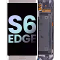 OLED Assembly With Frame For Samsung Galaxy S6 Edge (CDMA: Verizon / Sprint) (Service Pack) (Gold)
