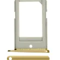 Sim Card Tray For Samsung Galaxy S6 Edge (Gold)