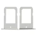Sim Card Tray For Samsung Galaxy S6 Edge (Silver)