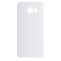 Back Cover Glass For Samsung Galaxy S6 Edge (No Logo) (Aftermarket Plus) (White)