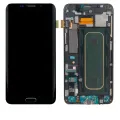 LCD Assembly With Frame For Samsung Galaxy S6 Edge Plus (Service Pack) (Verizon) (Black Sapphire)