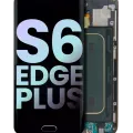 OLED Assembly With Frame For Samsung Galaxy S6 Edge Plus (AT&T / T-Mobile / International) (Service Pack) (Black Sapphire)