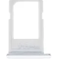 Sim Card Tray For Samsung Galaxy S6 Edge Plus (White Pearl / Silver)