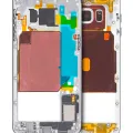 Mid-Frame Housing For Samsung Galaxy S6 Edge Plus (With Small Parts) (White Pearl)
